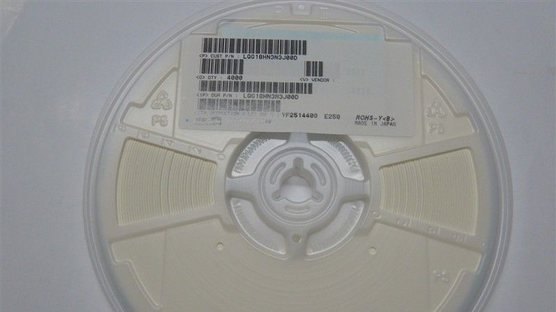 供应电感LQG18HN3N3J00D 0603 3.3NH J