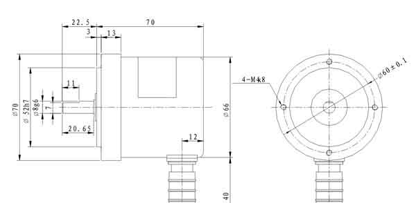 供应FMD-G实心轴光电编码器
