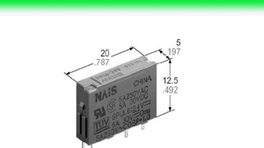松下继电器PA1A-12V,APA3311，PA1A-24V,APA3312松下继