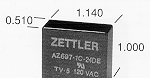 供应AZ继电器AZ5X-1C-9DE欧恒一级代理