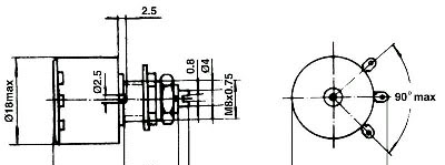 供应WX13-11(WX1-4B)锁紧单圈线绕电位器