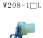 供应Ф8碳膜玻璃釉预调电位器	W208-1L	