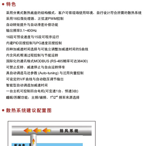 供应台达BP系列－高功能/平板型变频器