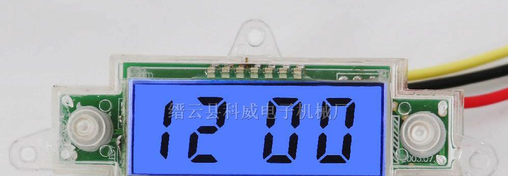 供应摩托车仪表配件(B08车用电子钟液晶仪表-12元)