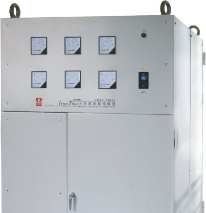 供应铁塔牌单相高抗干扰交流参数稳压器CWY-75KVA