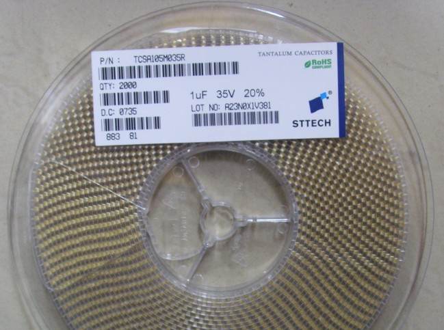供应2.2UF35V 20% B型