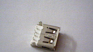 供应USB A/F沉板连接器