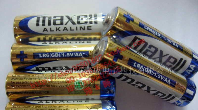 供应日本万胜maxell 5号碱性电池 LR6