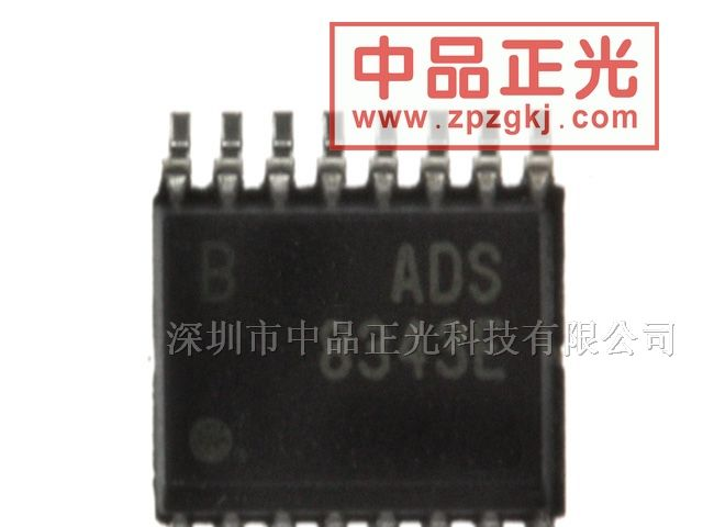 供应16位模数转换器 ADS8343EB