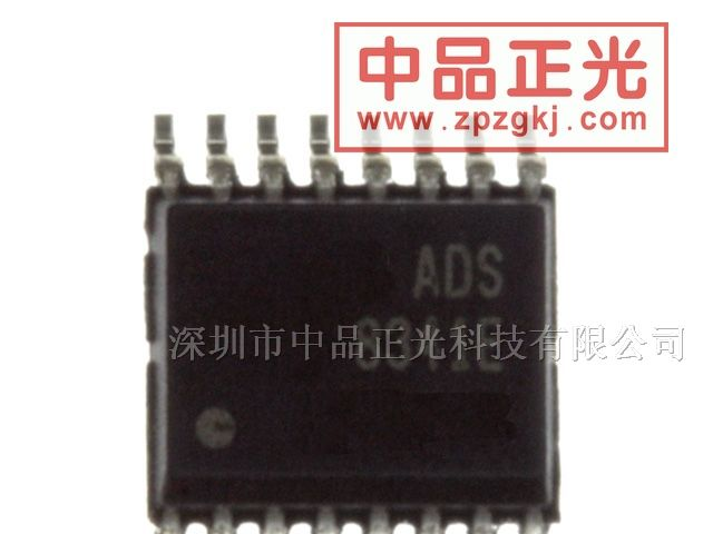 供应16位模数转换器 ADS8341E