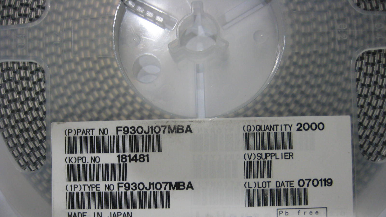 供应贴片钽电容F930J107MBA 环保新货 价格优惠