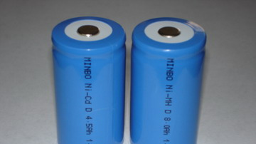 D系列型号镍镉与镍氢充电电池