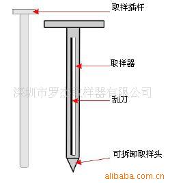 供应不锈钢粘黏的粉末取样器