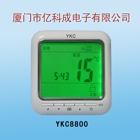 碳晶板地暖温控器，温控开关，集分水器控制器