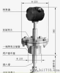 插入式涡街流量计