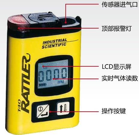 硫化氢气体测定器 硫化氢泄漏检测仪T40