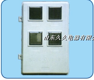 山东玻璃钢电表箱，预付费插卡电表箱