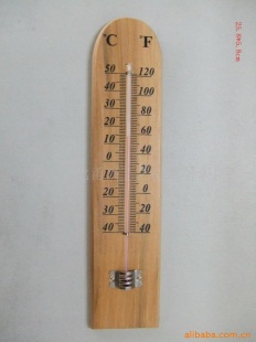 供应木制温度计