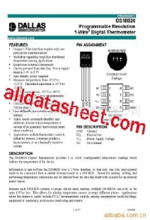 厂家供应新版ds18b20数字传感器及封装