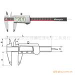 批发原装广陆数显卡尺0-200GuangLu 0-150带表卡尺