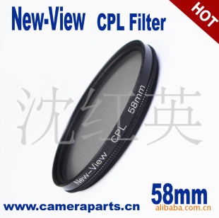 滤镜偏光镜CPL New-View 偏振镜 58mm