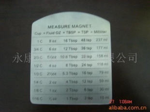 供应不锈钢磁铁量具。两个款式
