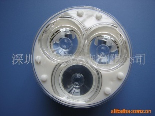 供应LED透镜三合一带支架 BK-LED-10