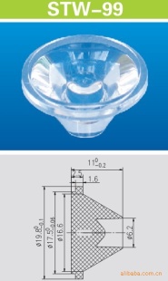 供应大功率LED透镜 STW-99