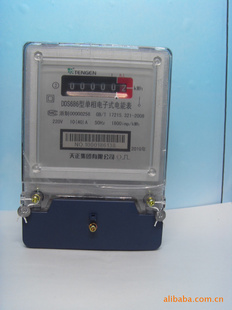 大量供应 优质DDS686系列单相电子式电表 DDD686 10（40）A  220V