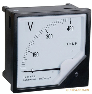 供应42L6指针式电压测量仪表 交直流 板表