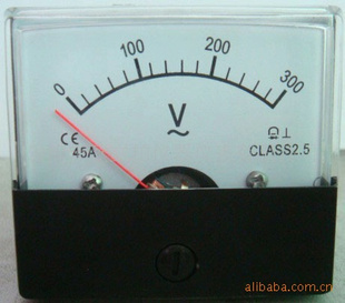 45A  指针式电压表