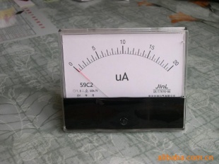 南京金狼 指针式 59C2-20微安 电流表 高灵敏度电流表