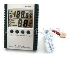 HC520电子温湿度计(温度/湿度/时间/闹钟/日历/)温湿