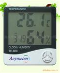 德国技术精工标准TH-800美得时电子时钟温湿度表