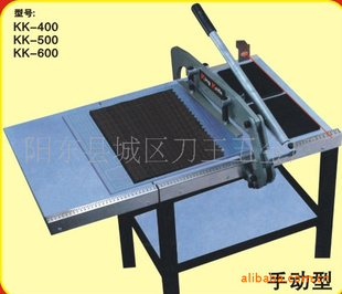 供应400/500/600型获四项的手动、电动布料皮革裁切机