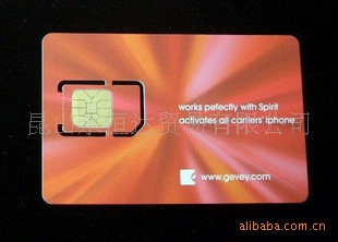 iPhone3GS 4G  sim解锁激活卡