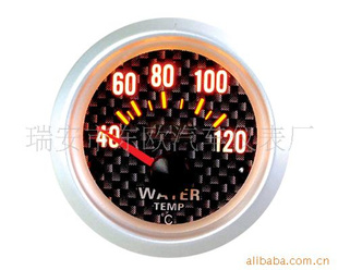 供应赛车仪表(图)碳纤维水温表、油温表、油压表
