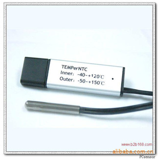 USB电脑双路温度记录仪（一路内置一路外置）