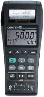 双输入RS-232电脑接口 温度记录仪(温度计) CENTER-500
