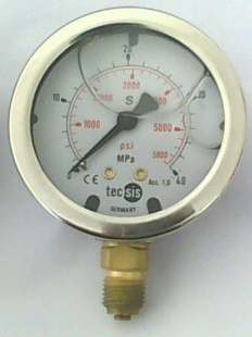 德国TECSIS压力表0-40MPA