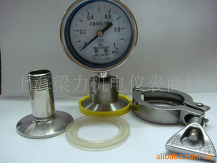 批卫生型隔膜压力表Y-M系列上海江云仪表厂