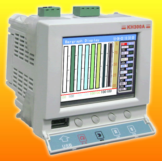 KH300A小型彩色无纸记录仪  