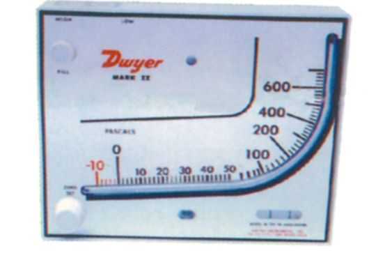MarkⅡ-700pa 斜管式液面压差表，压差仪