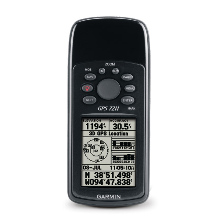 Garmin GPS72H面积测量仪