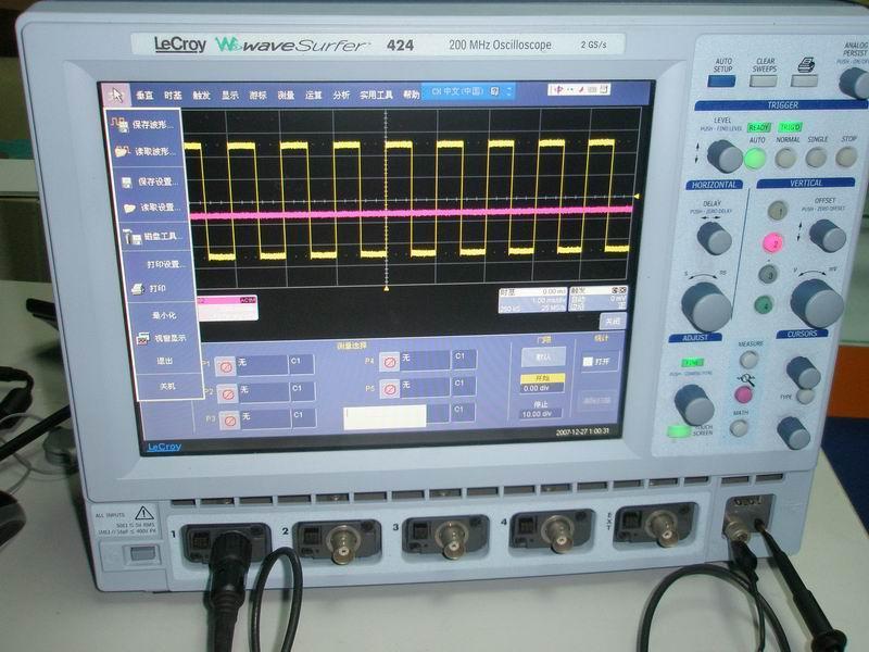 二手lecory424立肯200m示波器 高清图片