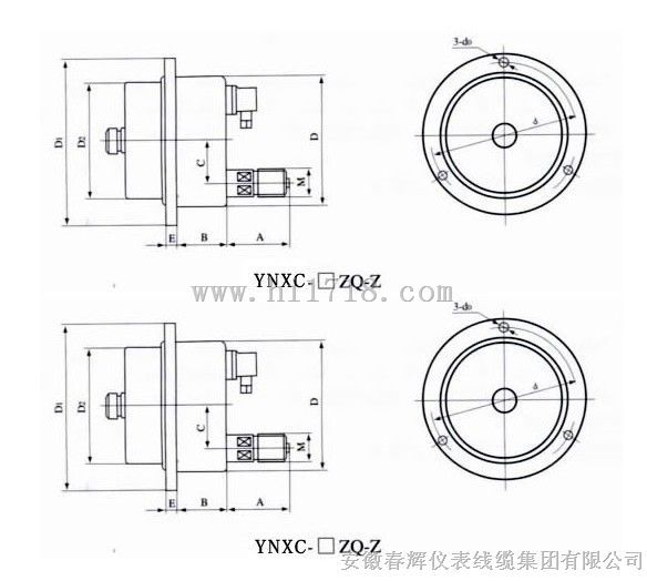 抗震电接点压力表