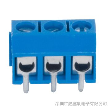 供应5.0mm蓝色接线端子，2.3.4P各种接线端子
