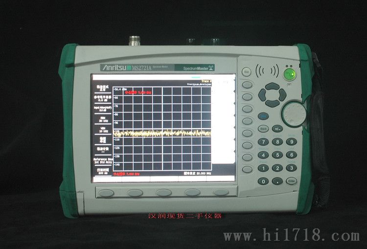 日本安立MS2721A手持式频谱分析仪 二手MS2721A频谱频率：100kHz-7.1GHz