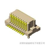 供应90°侧插单槽板对板连接器
