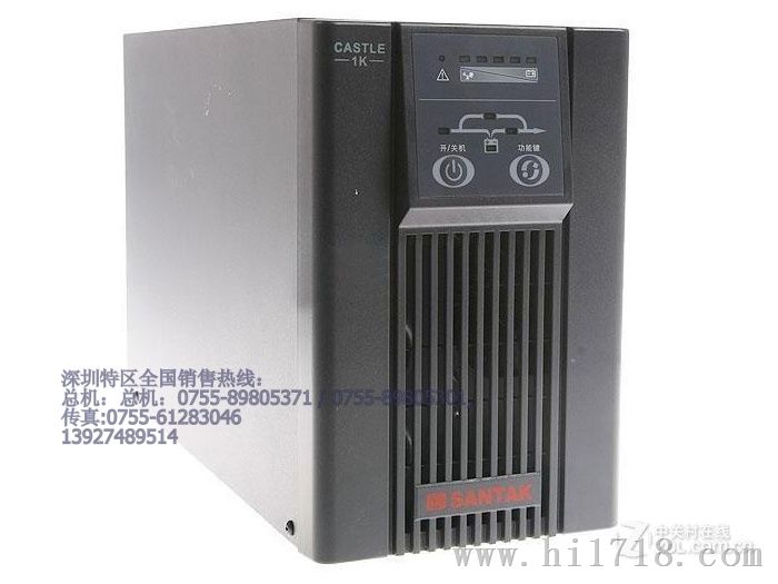在线式UPS 额定容量3KVA输出输入电压 220v-230V